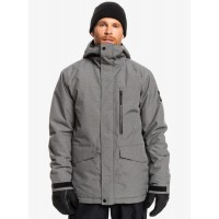 Quiksilver Mission Solid Jkt (Heather Grey) - 24